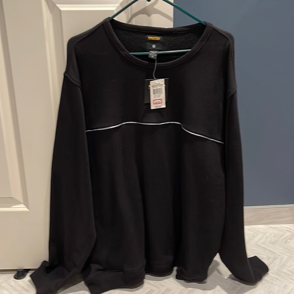 Nautica NWT black sweater sweatshirt, size L - Picture 3 of 3